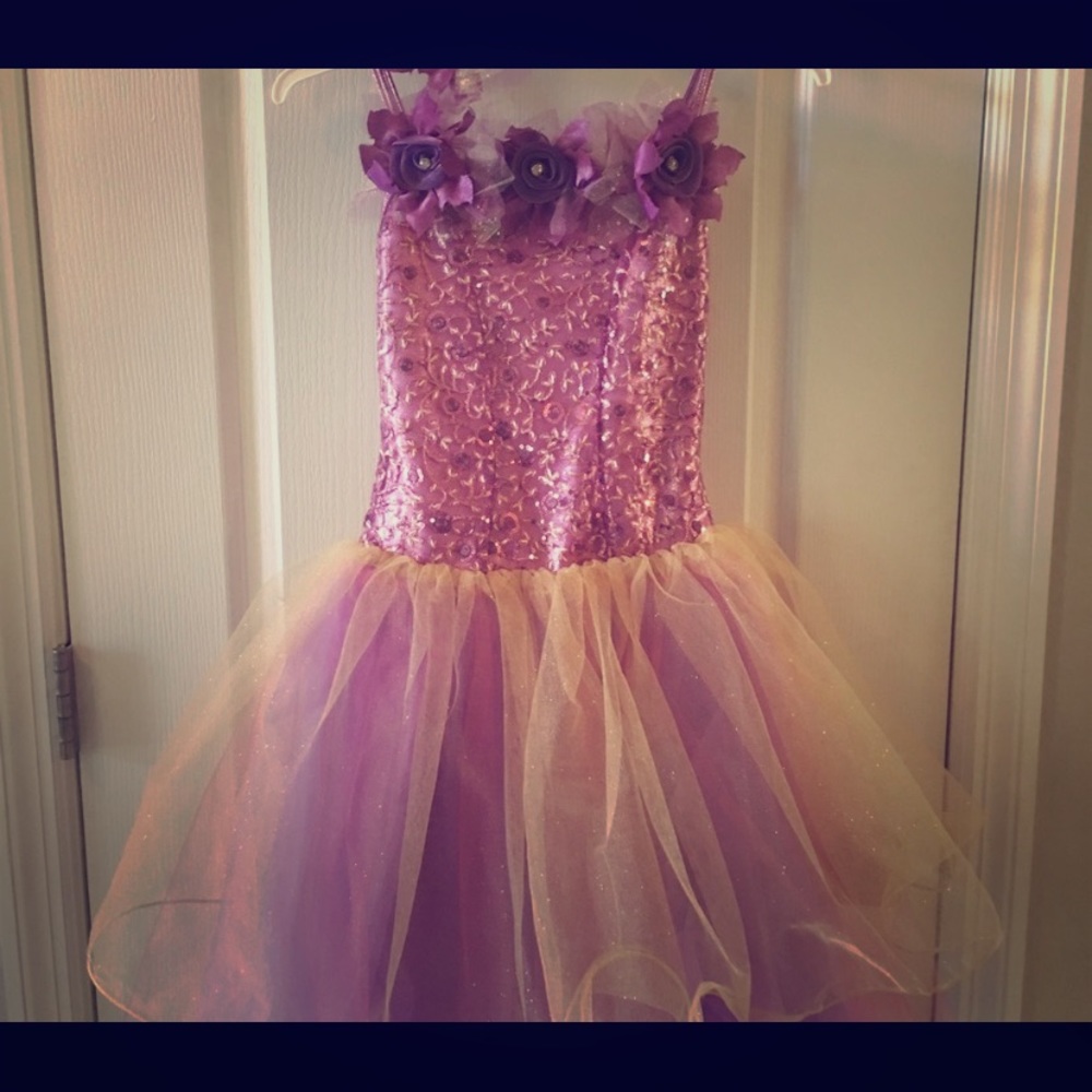 Purple ballet costume